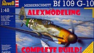 AlexModeling 1/48 Revell BF-109 G-10 Complete Build