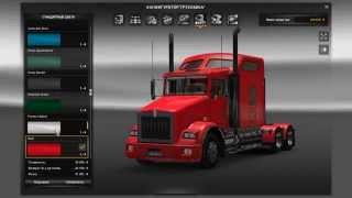 Обзор Мода Kenworth T800 Для ETS2