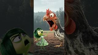 Disgust & Envy REVENGE of the CHICKEN! | Inside Out 2 (Cartoon Animation)