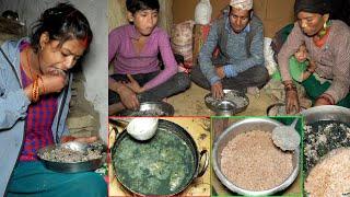 dharme brother's family Dinner || village joint family in Nepal || mirror of rural Nepal ||