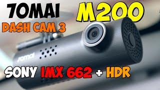  ДЕШЕВО, НО ОЧЕНЬ СЕРДИТО!  НОВЫЙ РЕГИСТРАТОР 70mai Dash cam 3 m200 - SONY STARVIS 2 IMX 662 HDR