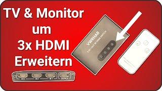 HDMI Hub | Splitter | Verteiler bzw. HDMI Switch