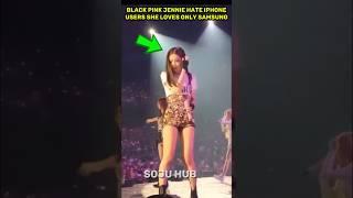 Black Pink Jennie don't like iPhone  Fans Shocked #blackpink #shorts #jennie