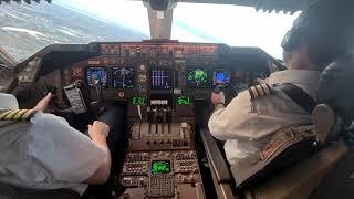 Beautiful BOEING 747 TAKEOFF from NEW YORK JFK  Airport.  Runway 31L. long runway, long run.