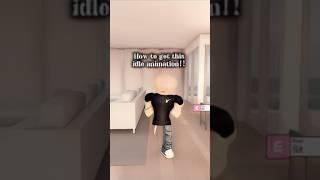 How to get this idle animation!! #roblox #robloxavatar #berryave  #robloxoutfits #berryavenuecodes