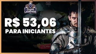 CHAIN OF LEGENDS GAMEPLAY #008 Estratégia Simples Para Ganhar R$ 53,00 por Mês