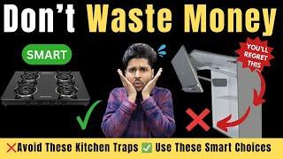 Don’t Waste Money on These 10 Modular Kitchen Items | Smarter Alternatives In Video 