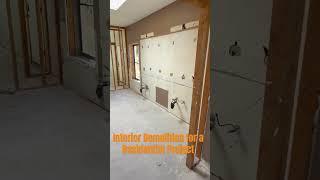 Interior Demolition #demolition #demo #residential