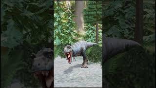 Roaring Gorgosaurus #shorts #dinosaur