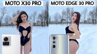 Motorola Moto X30 PRO VS Motorola Moto Edge 30 PRO Camera Test Comparison