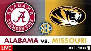 Alabama vs. Missouri Live Streaming Scoreboard, Play-By-Play, Highlights | 2024 CFB Week 9