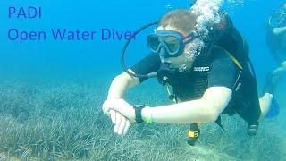 Первый Дайвинг Кемер PADI Open Water Diver