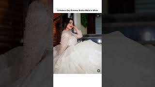 Kritika Malik's Enchanting White Princess Gown Look 