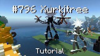 How to build a Pokémon Xurkitree statue in Minecraft (Tutorial)