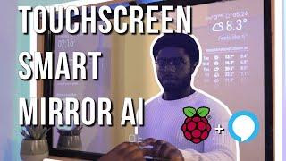 Smart Mirror Touchscreen (with Face ID) using Raspberry Pi 4 | Full Tutorial