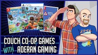 Couch Co-Op Games (PS5 + Nintendo Switch) - Ft: Aderan Gaming - Live!