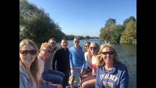 Boating along the River Thames