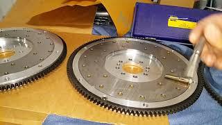 Mopar aluminum flywheels. Old school vs. Gen 3 Hemi