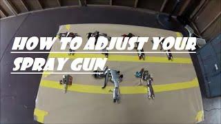 How To Adjust Your Spray Gun / Paint Gun