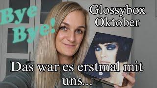 Meine letzte Glossybox Oktober 2023 | Abo gekündigt