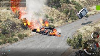 Lava Crosses Road - Track Object