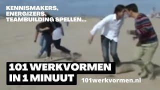 Energizers, kennismakers, teambuilding activiteiten met 101werkvormen