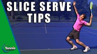 How To Hit An Awesome Slice Serve I TENNIS SERVE LESSON