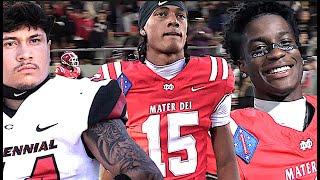  No. 1 Mater Dei Takes on Cali Powerhouse Corona Centennial (#8) | Insane CIF Playoff Mix!