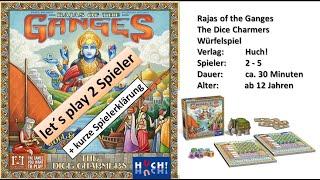 Rajas of the Ganges - let´s play 2 Spieler - kurze Spielerklärung