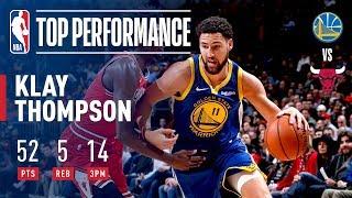 Klay Thompson Drops 52 & BREAKS NBA RECORD With 14 3-Pointers | October 29, 2018