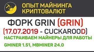 Форк Grin (GRIN) состоялся, майним картами Nvidia (algo Cuckarood) | Выпуск 262 | BitExpmcc