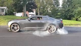 2017 Chevy Camaro SS 50th Anniversary Burnout