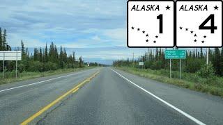 Richardson Highway (Glennallen to Gakona) northbound