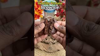 3-Ingredients High Protein Brownie 