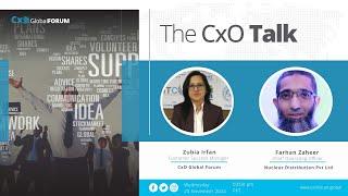 The CxO Talk with Mr. Farhan Zaheer, COO, Nucleus Distribution Pvt Ltd by Zubia Irfan