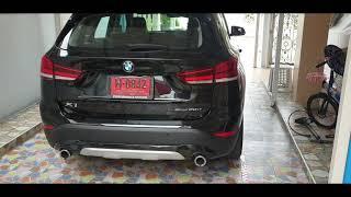 2021 Bmw x1 sdrive20d m sport original exhaust sound.