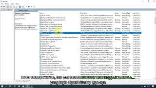 The Parameter is Incorrect, Bluetooth Support Service (SOLUSINYA)