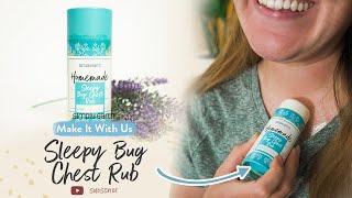 Kid-Safe Sleepy Bug Chest Rub With Essential Oils