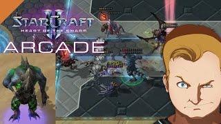 StarCraft 2 Arcade #440 - Hero Line Wars Starlight - Ebon Knight - Let's Play [HD]