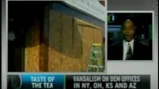The Big Black Lie - Kevin Jackson  Debates MSNBCs Shuster on Tea Party Violence