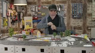 Building a model railway and painting the layout - Episode 12