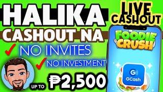 NEW LEGIT PAYING APP.   CASHOUT NA!.. NO INVITES NO INVESTMENT.. LIVE PAYOUT.. FOODIE CRUSH APP