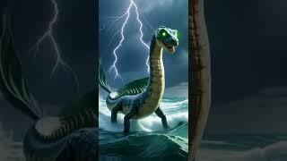 Spinoserpent (Spinosaurus + Sea Serpent) #animation #hybridanimals #hybridcreatures #animals