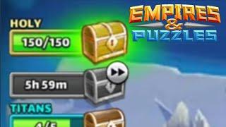 How to Fix Elemental Chests...Empires and Puzzles