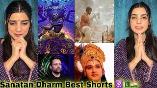 Sanatan Dharm Ka Gyan ️ | Sanatani Best Short Videos | #pakistanireaction Nayab bhatt 