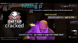 onetap crack owning in hvh | BEST free config, dll, and injector in discord