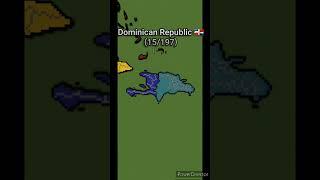 MC Subdivision Map - PART 12 - Caribbean Islands #shorts