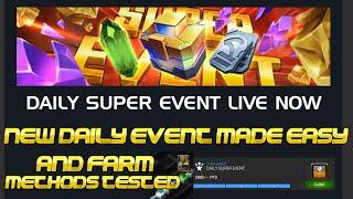 Super Daily Event is Here | Here is How Much You Need To Farm and Testing Methods | Marvel Champions