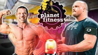 I crashed planet fitness with Greg Doucette