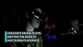 Inside the bunker with Ukraine's drone pilots